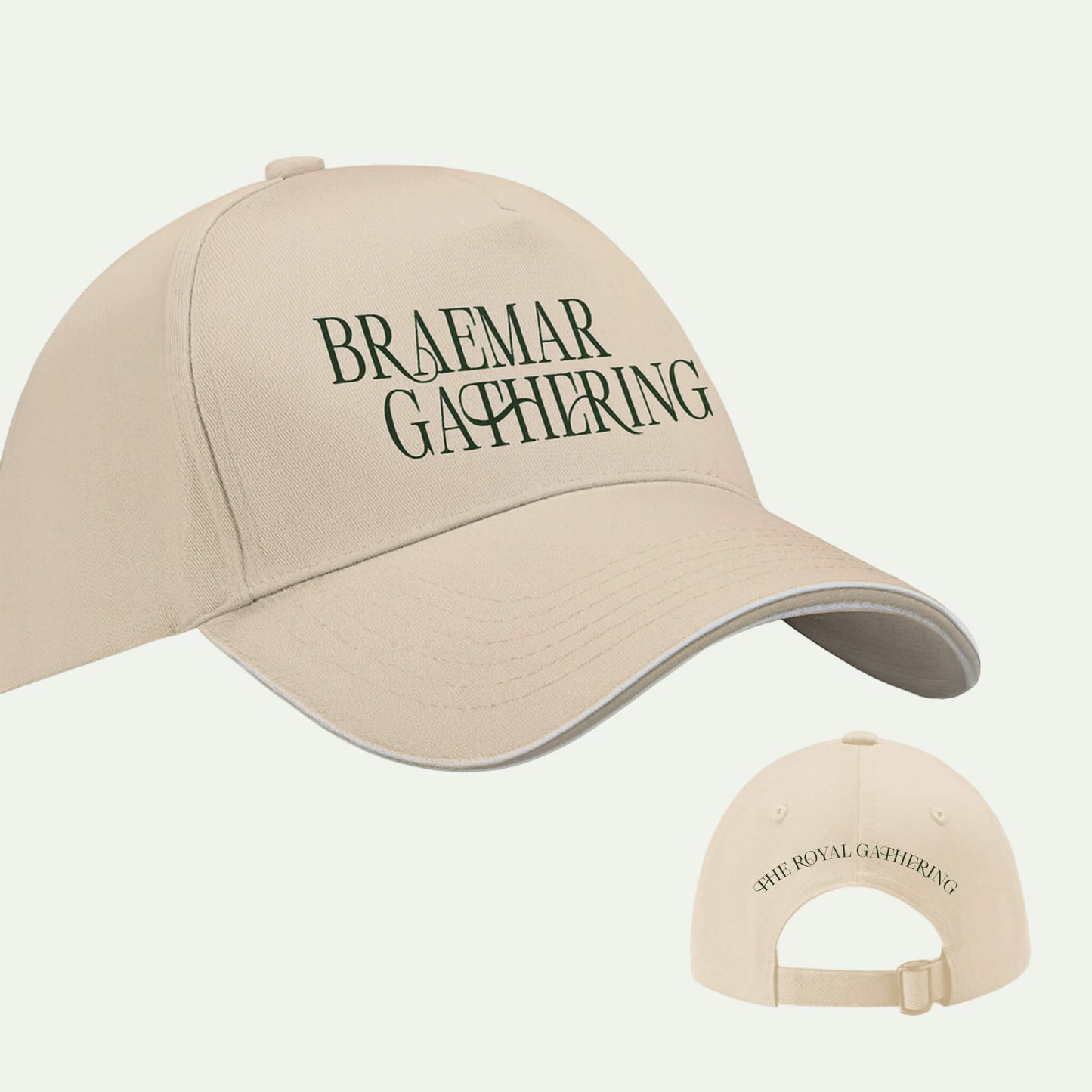 Classic Baseball Cap - Putty - Braemar Gathering