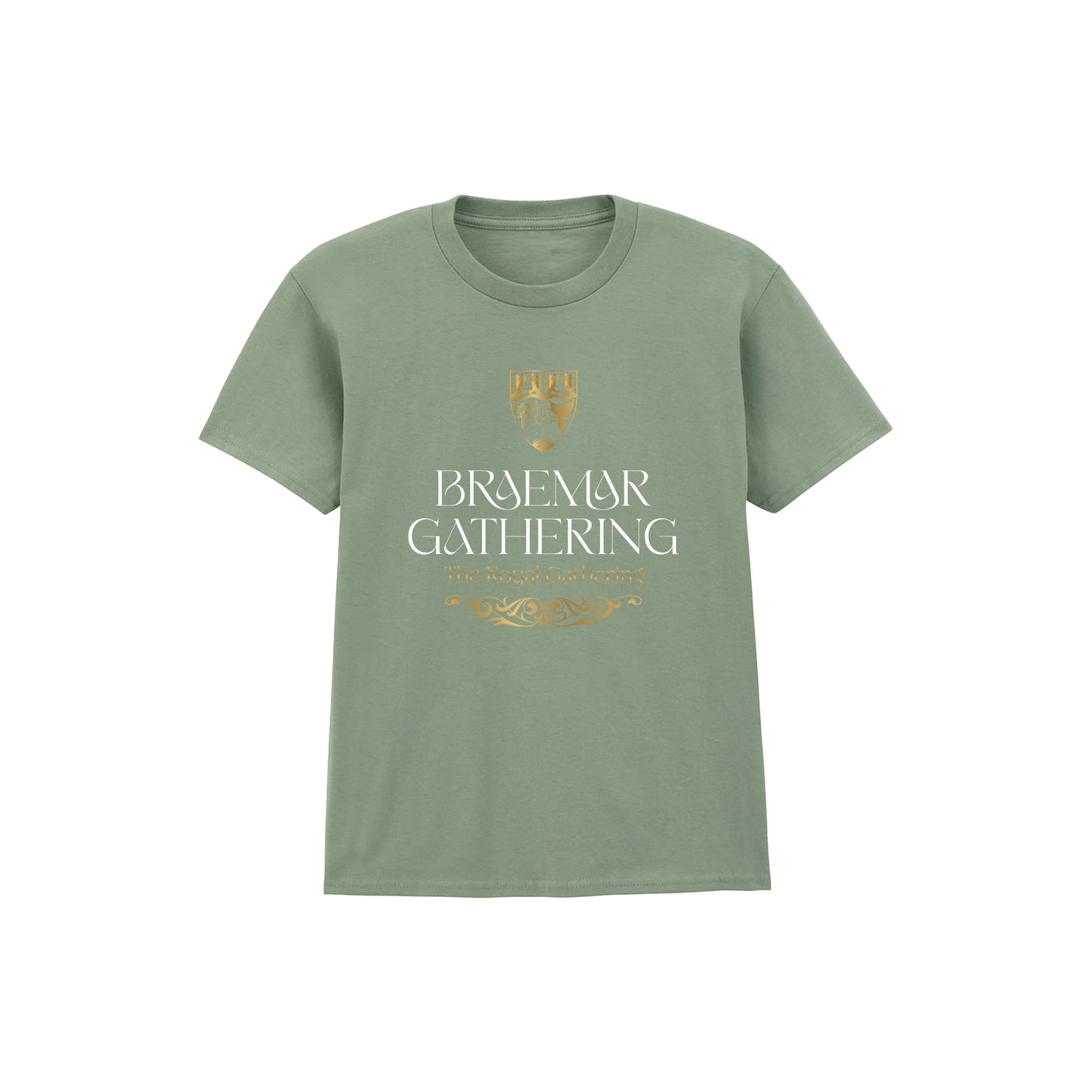Braemar Gathering 2026 Kids Classic T-Shirt - Sage