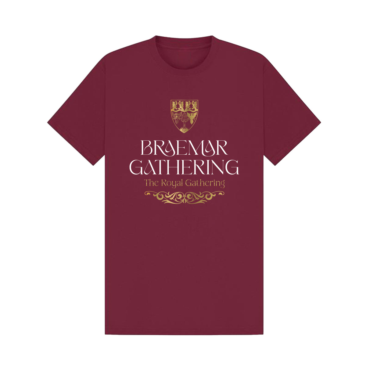 Braemar Gathering 2026 Classic T-Shirt Burgundy