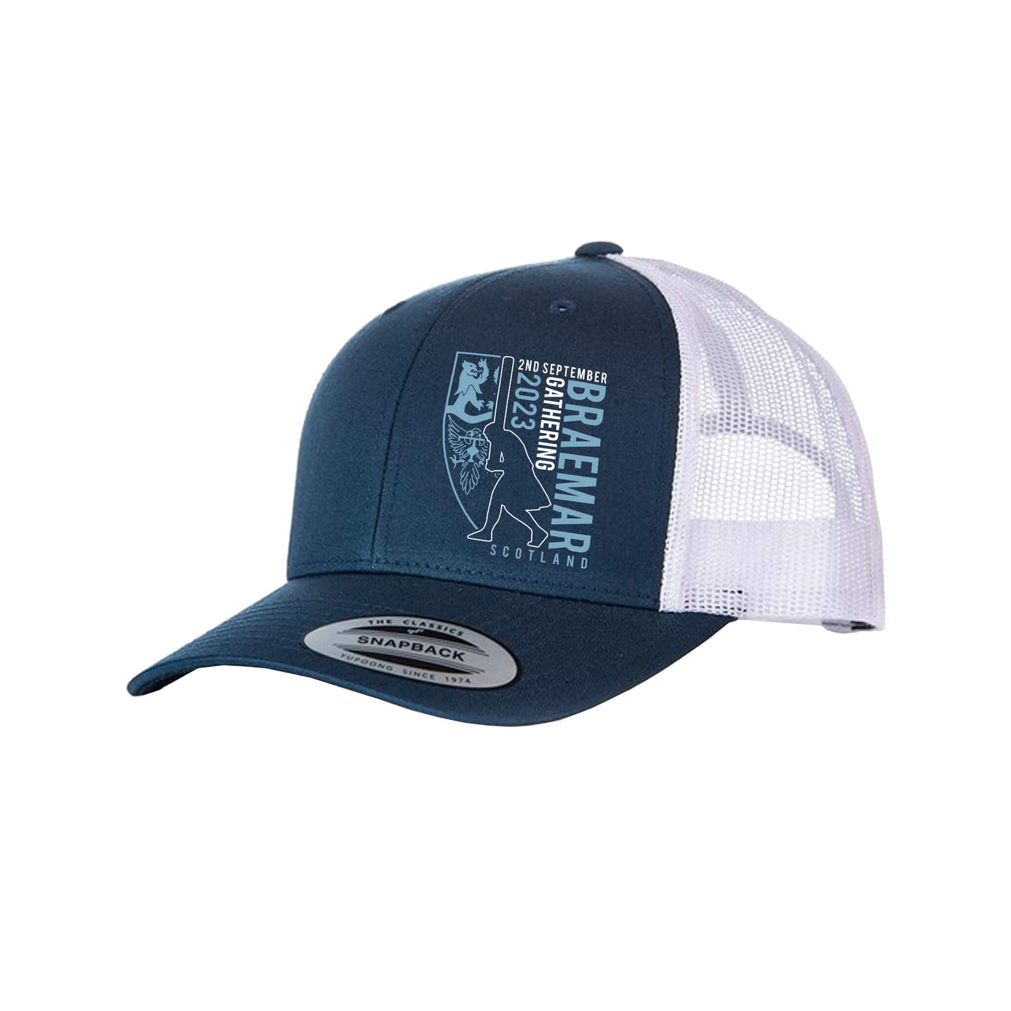 Event Trucker Hat | Navy/White | Braemar Gathering