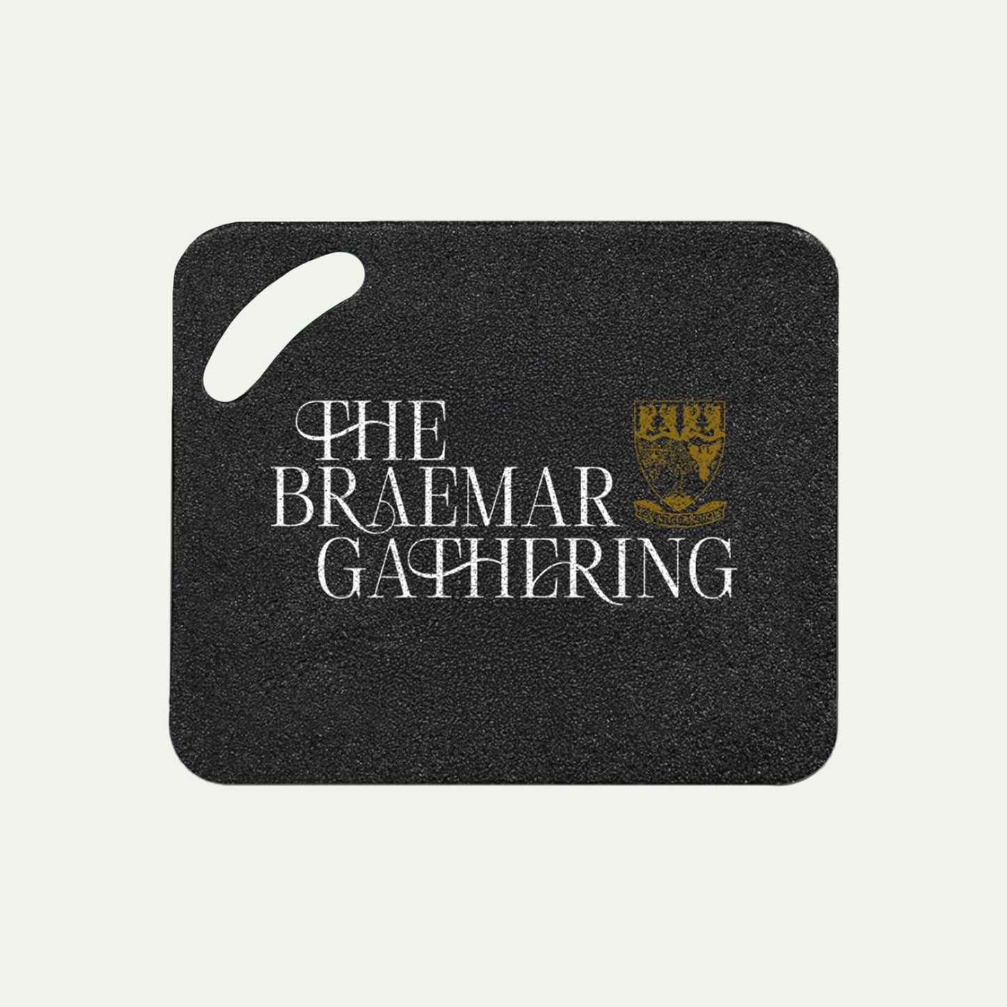 Seat Pad - Black - Braemar Gathering