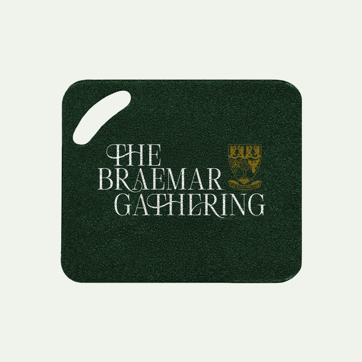 Seat Pad - Green - Braemar Gathering