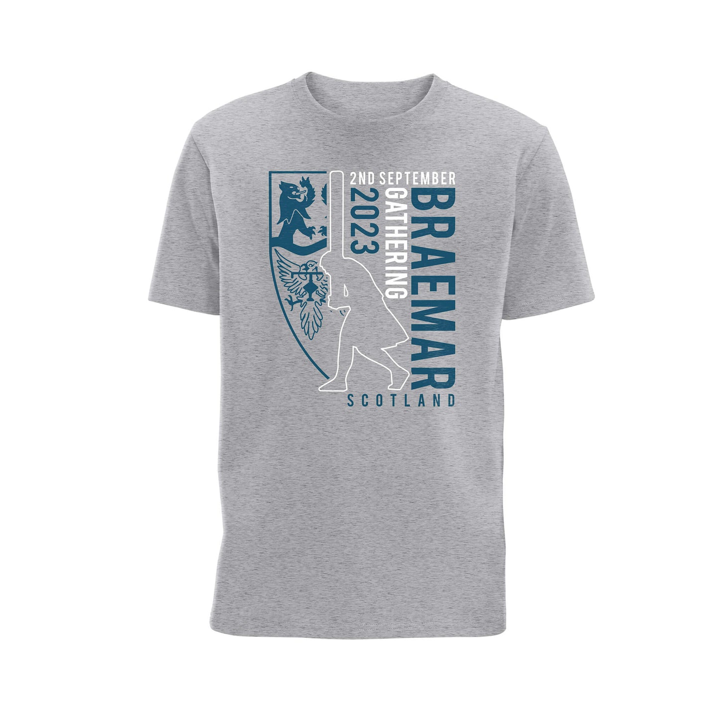 Event T-Shirt | Ash Grey | Braemar Gathering