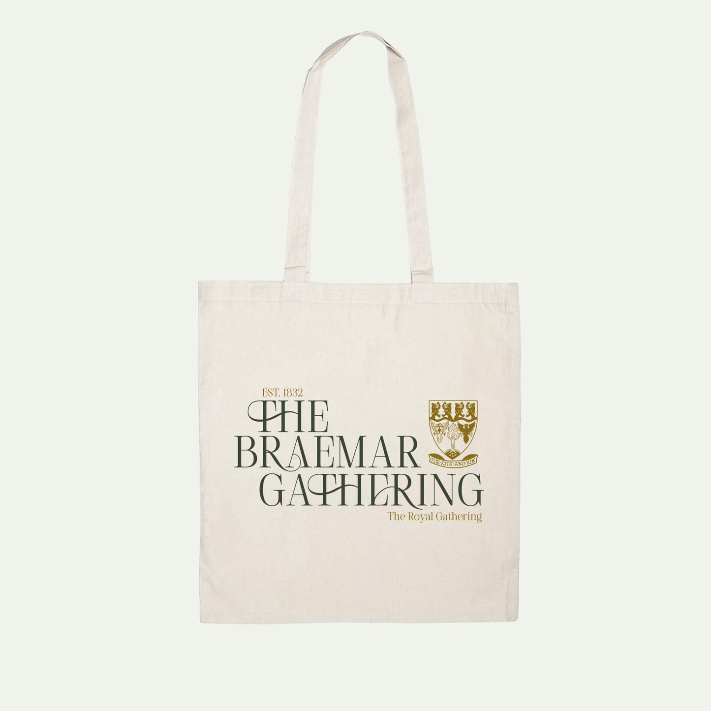 Classic Tote Bag - Natural - Braemar Gathering