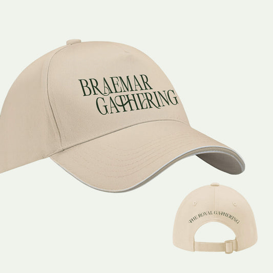 Classic Baseball Cap - Putty - Braemar Gathering