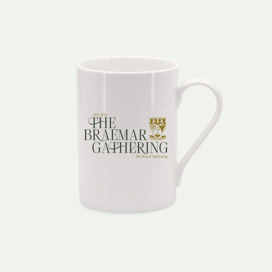 Classic China Mug - White _ Braemar Gathering