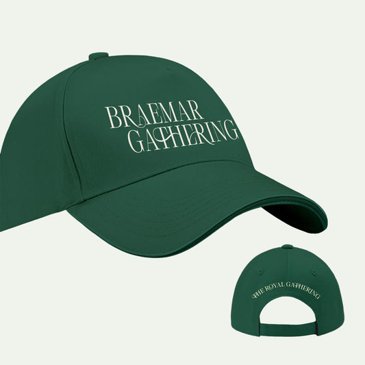 Classic Baseball Cap - Green - Braemar Gathering