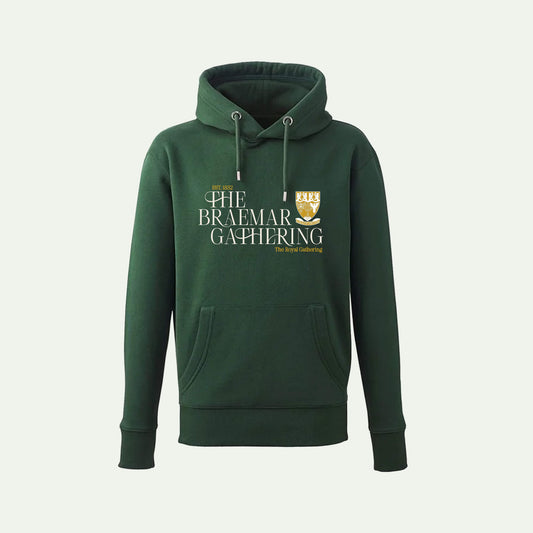 Classic Hoodie - Forest Green - Braemar Gathering