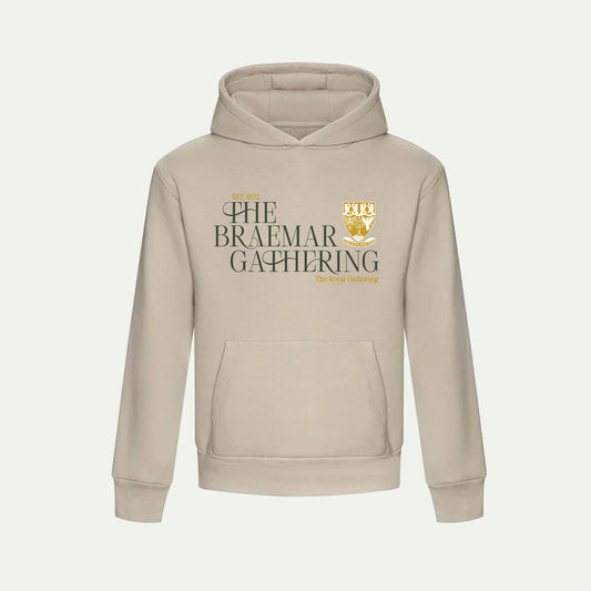 Classic Hoodie - Stone - Braemar Gathering