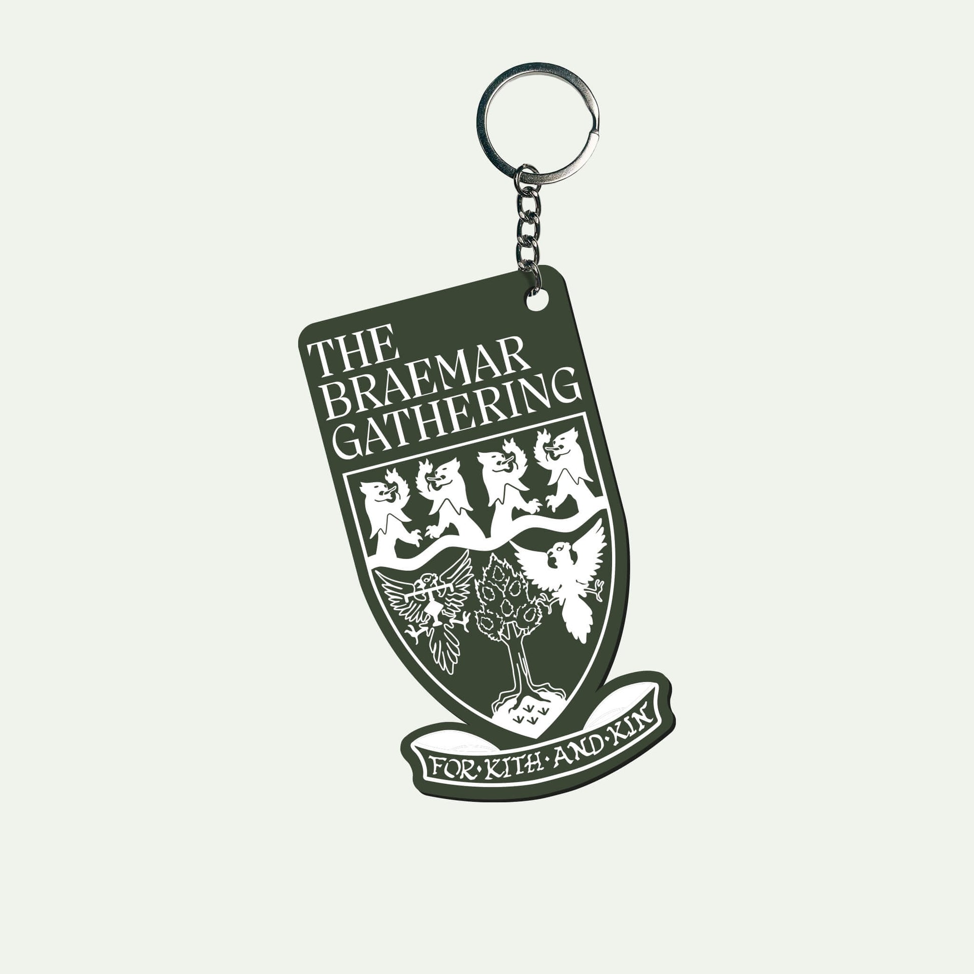 Classic PVC Keyring - Braemar Gathering