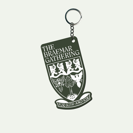 Classic PVC Keyring - Braemar Gathering