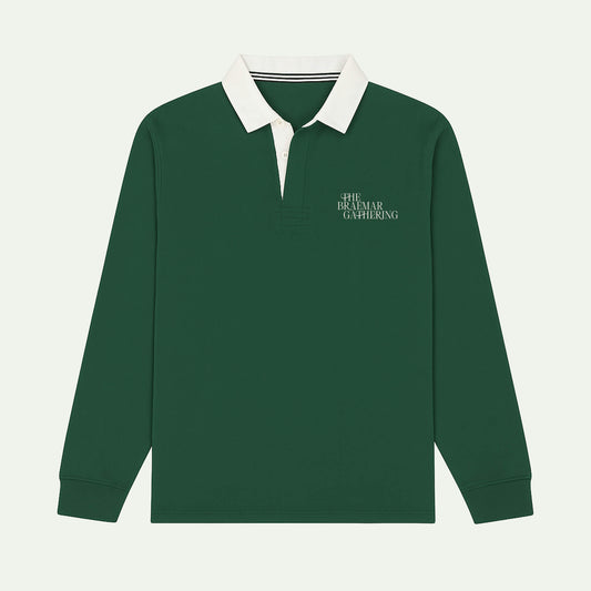 Classic Rugby Top - Bottle Green - Braemar Gathering