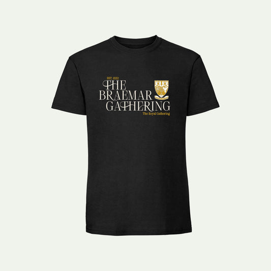 Classic T-Shirt - Black - Braemar Gathering