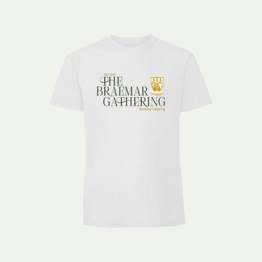 Classic T-Shirt - White - Braemar Gathering