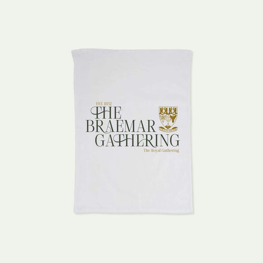 Classic Tea Towel - Braemar Gathering