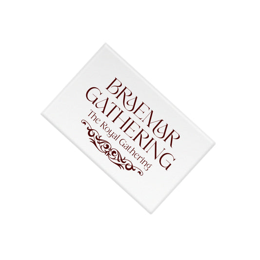 Braemar Gathering 2026 Classic Fridge Magnet - White