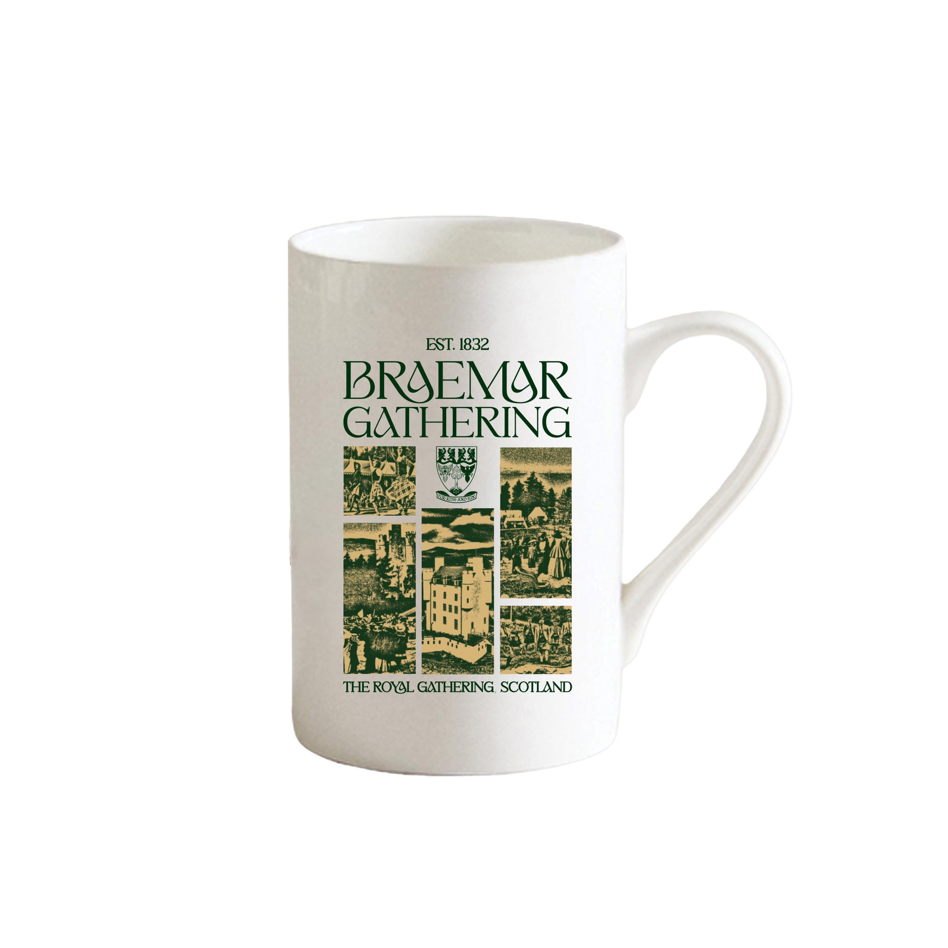 Braemar Gathering 2026 Heritage China Mug - White