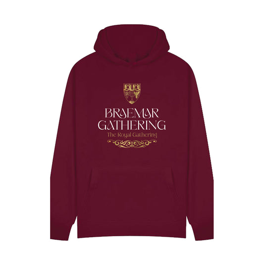 Braemar Gathering 2026 Classic Hoodie - Burgundy