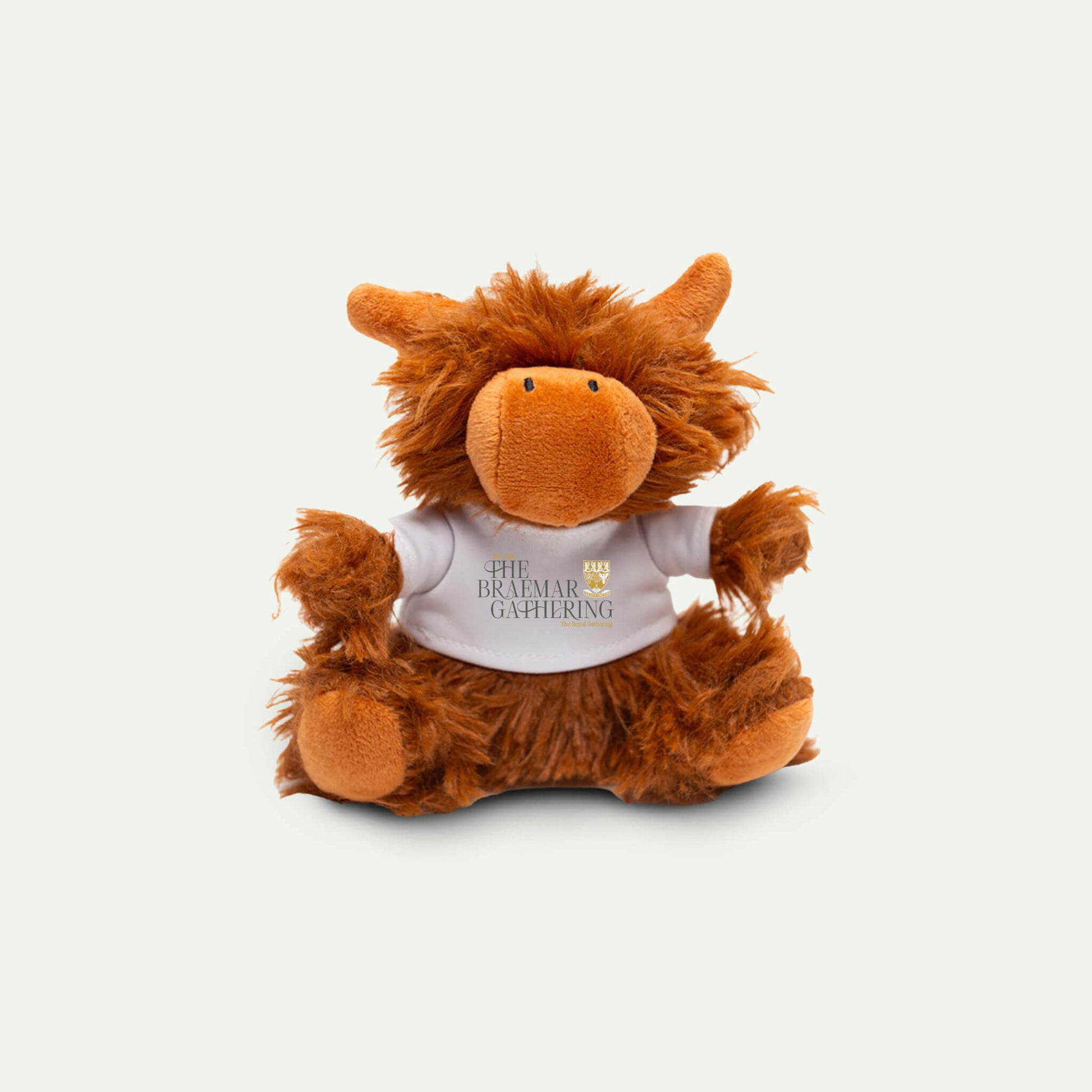 Classic Highland Coo Keyring - Braemar Gathering